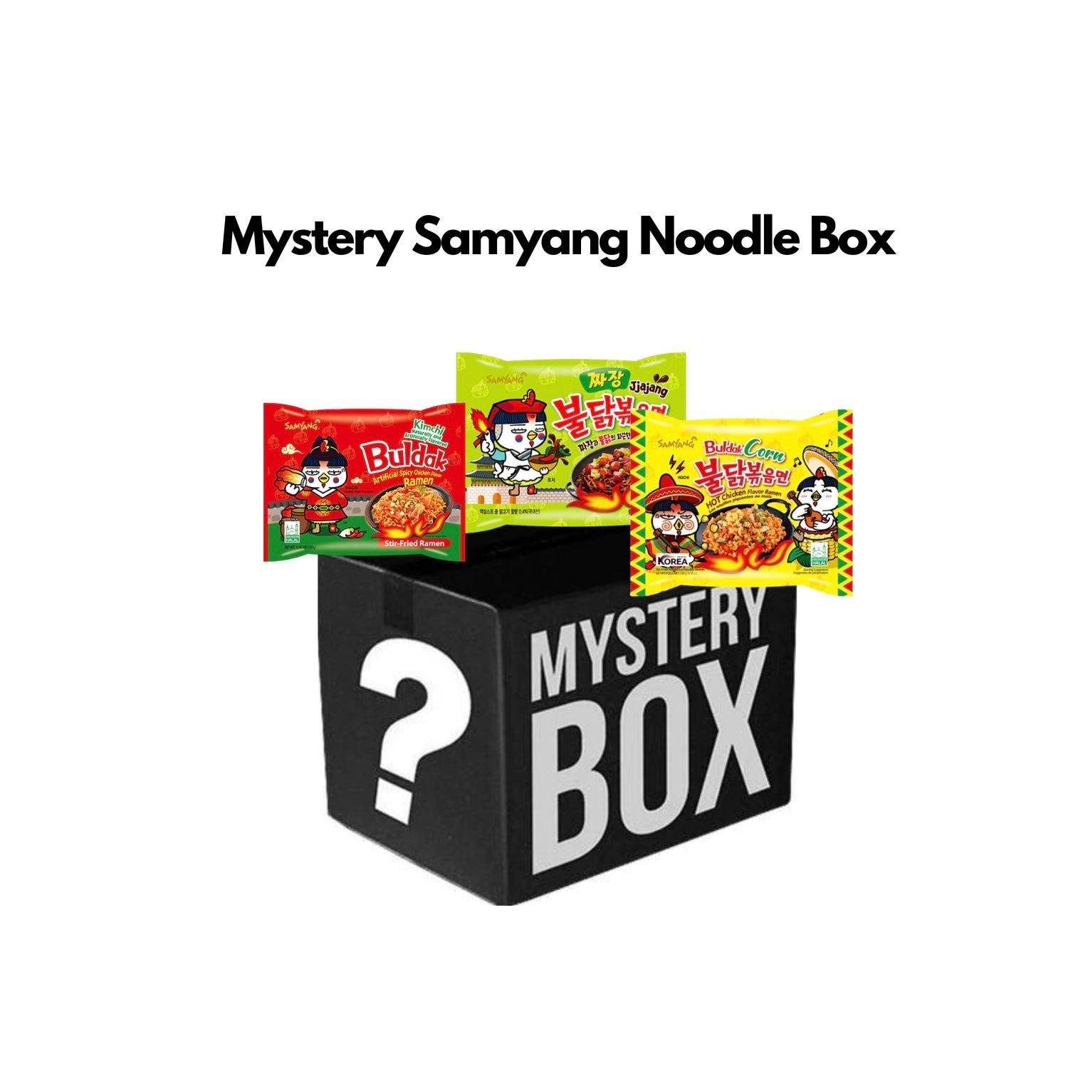 MiFan Box Sorpresa - SamYang Ramyun Noodles Coreani Supper Piccante Vari  Gusti 12 pz