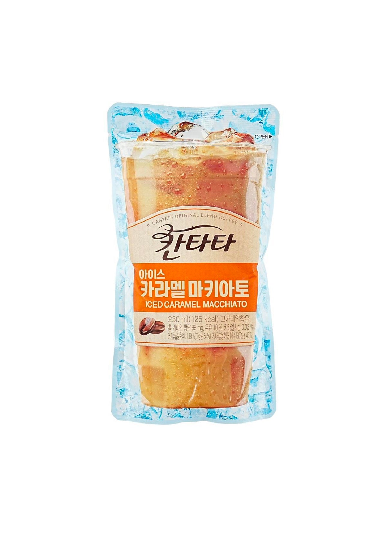 Lotte Korea Iced Caramel Machiatto