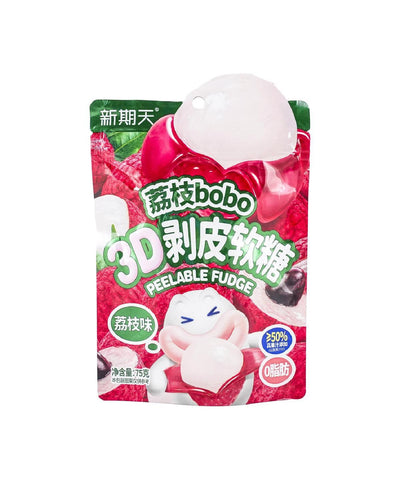 3D Peelable Fudge Lychee