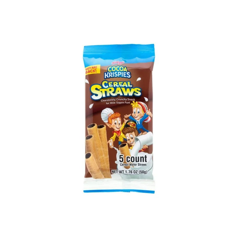 Cocoa Krispies Cereal Straws