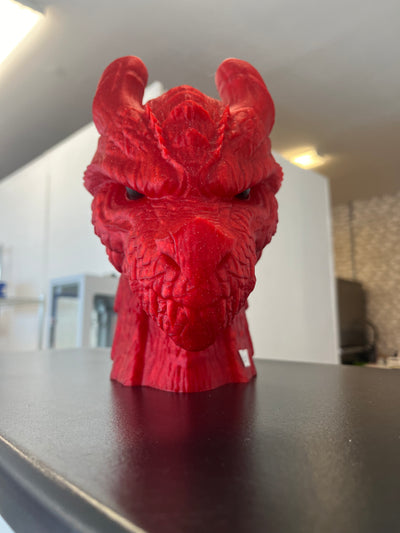 3D Printed Red Dragon