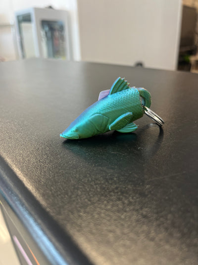 3D Printed Snook Fish Keychain