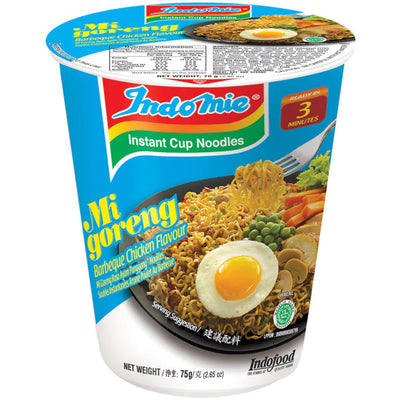 Indo Mie Instant Noodles BBQ Chicken Ramen Cup