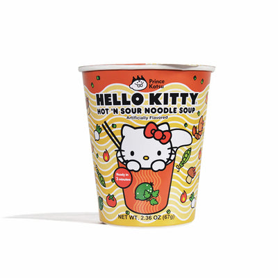 Hello Kitty Hot N Sour Ramen Cup