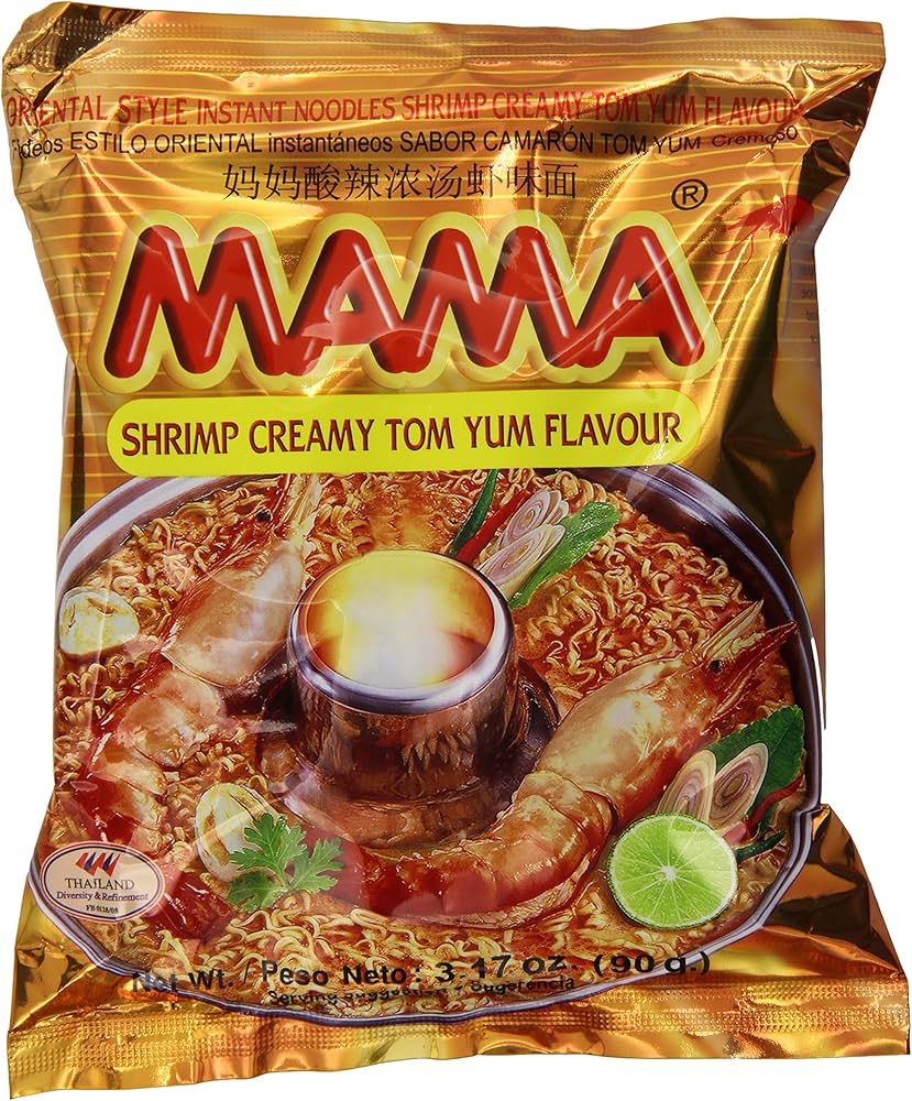 Mama Instant Noodles Creamy Shrimp Flavor