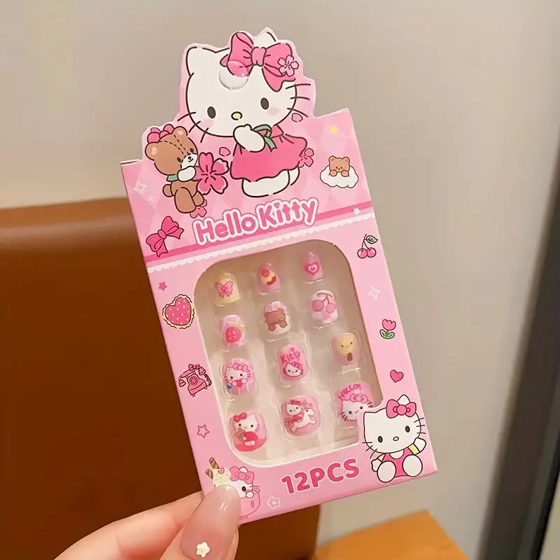 Hello Kitty Kids Sticky Nails