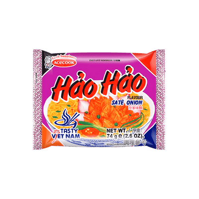 Hao Hao Sate Onion Flavour Instant Noodles 74g