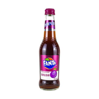 Fanta Sparkling Water Sour Plum Flavor 9.3 fl oz