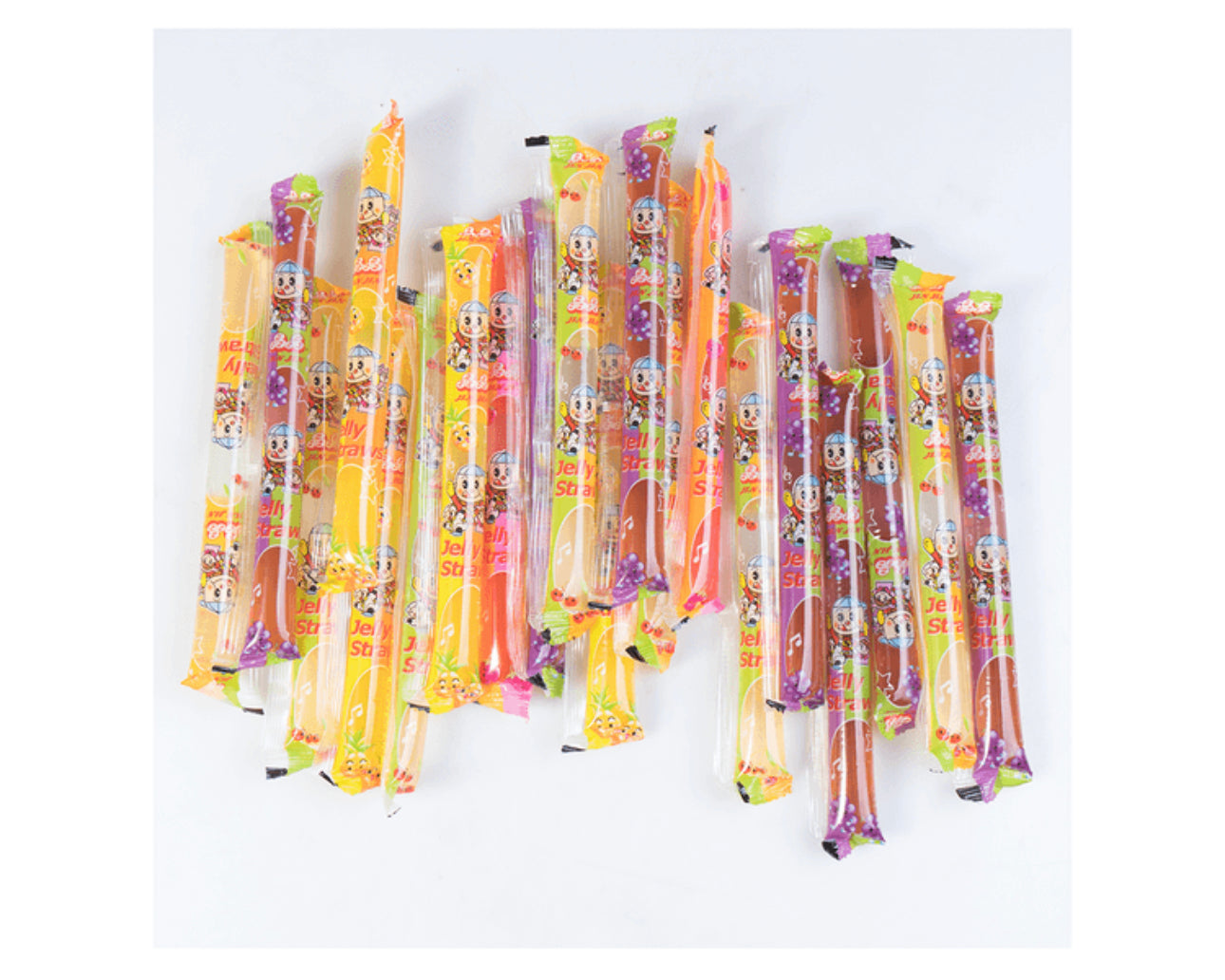 Asian Jelly Straws 20Pk