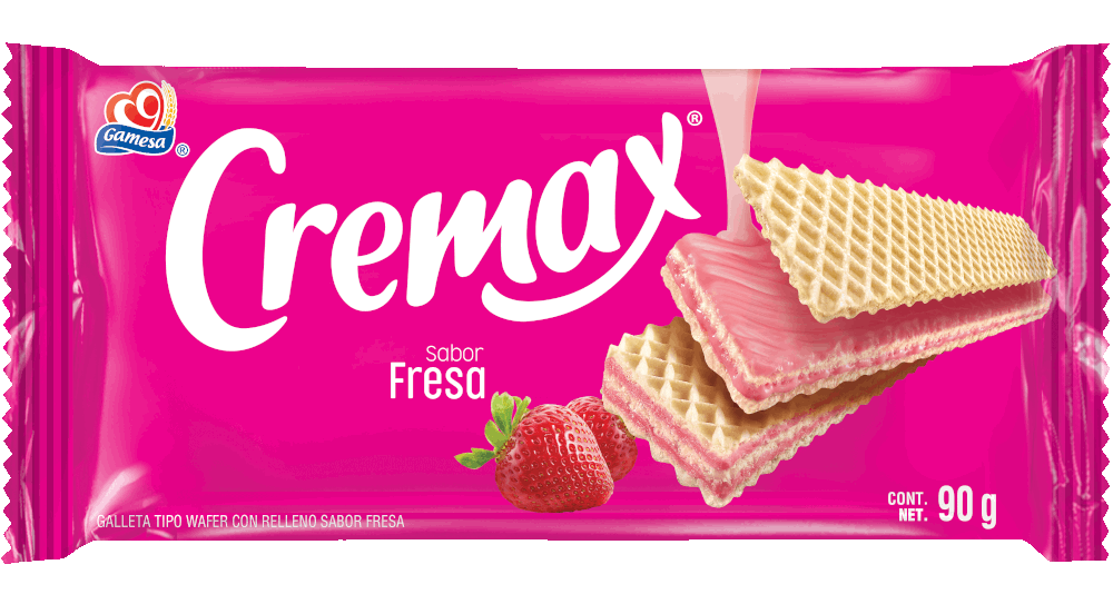 Cremax Fresa Wafers